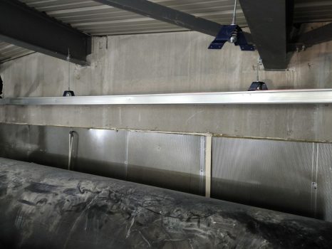 Reprise de plafonds au-dessus de groupes électrogènes après un sinistre à l'hôpital de Montélimar