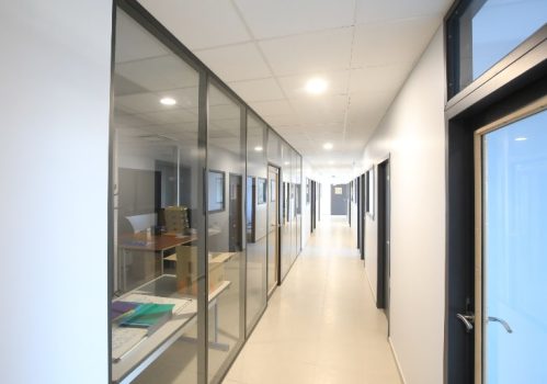Installation de Cloison Amovible chez SID à Montélier
